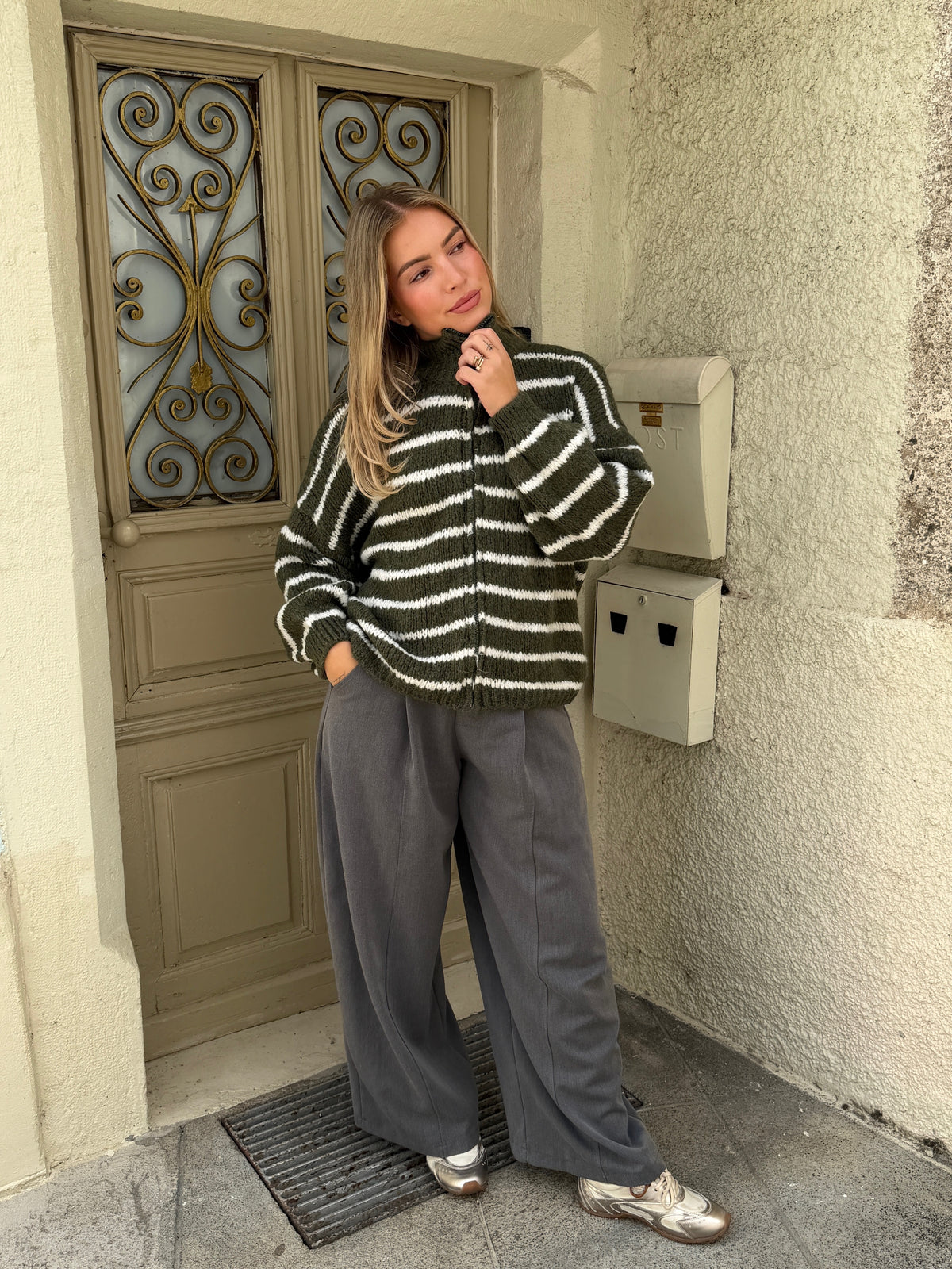 GILET PAULA KAKI