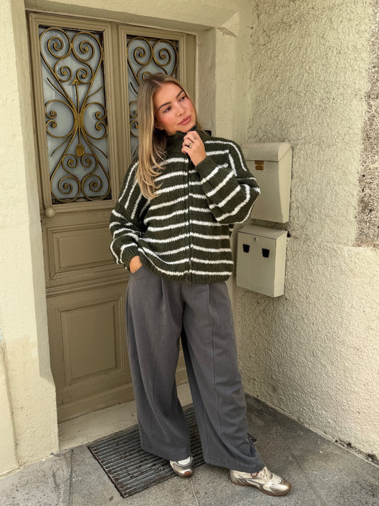 GILET PAULA KAKI