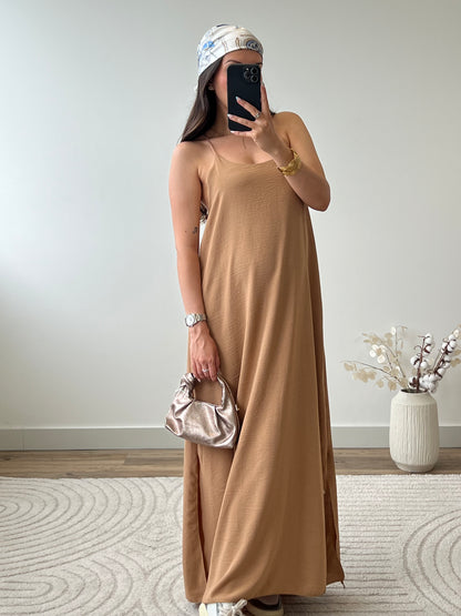 ROBE AURORE CAMEL