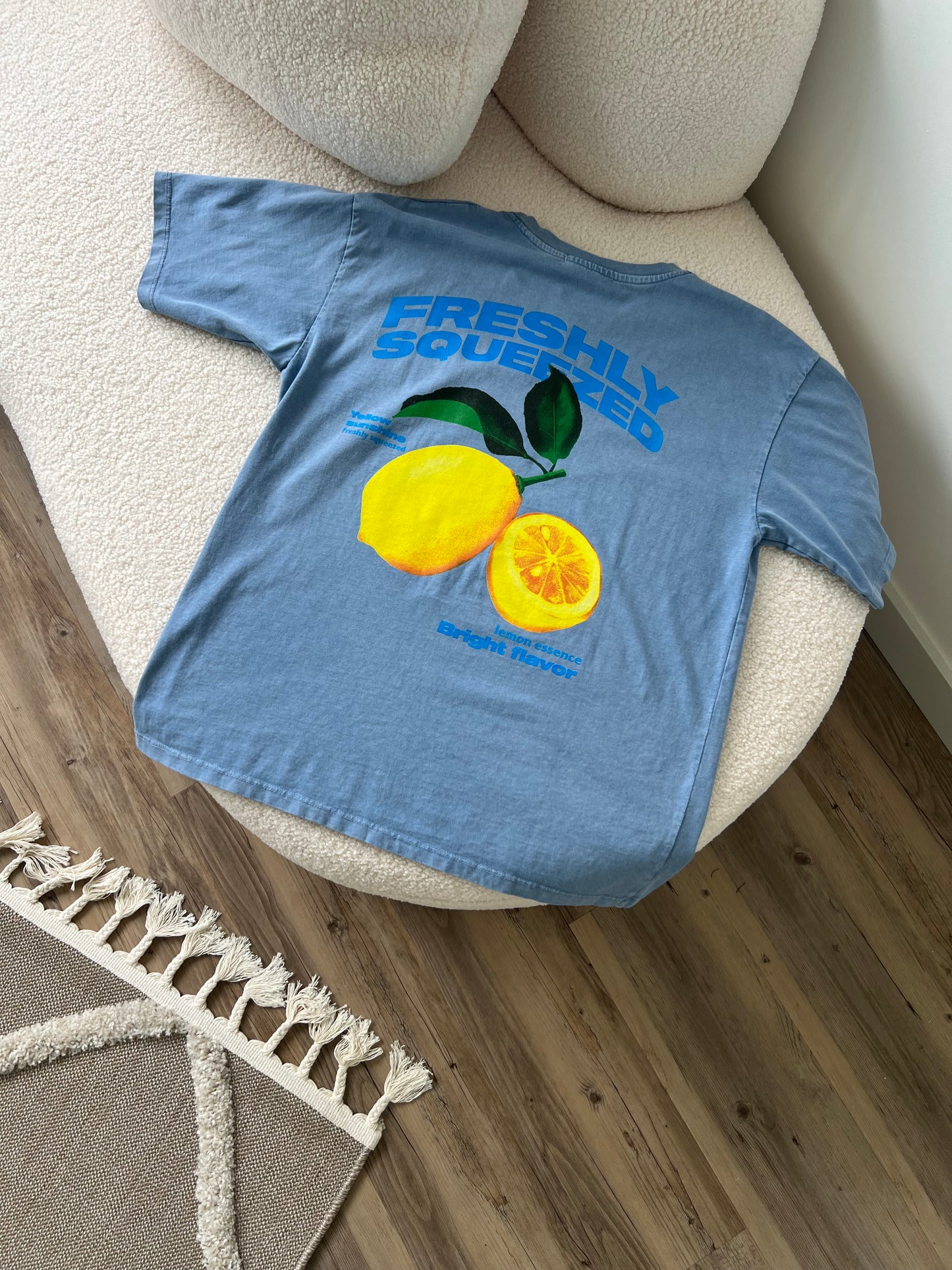 T-SHIRT LEMON BLEU