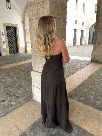 ROBE AMBRE CHOCO