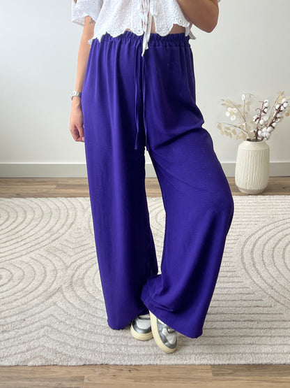 PANTALON FANNY VIOLET (PETITE & GRANDE)