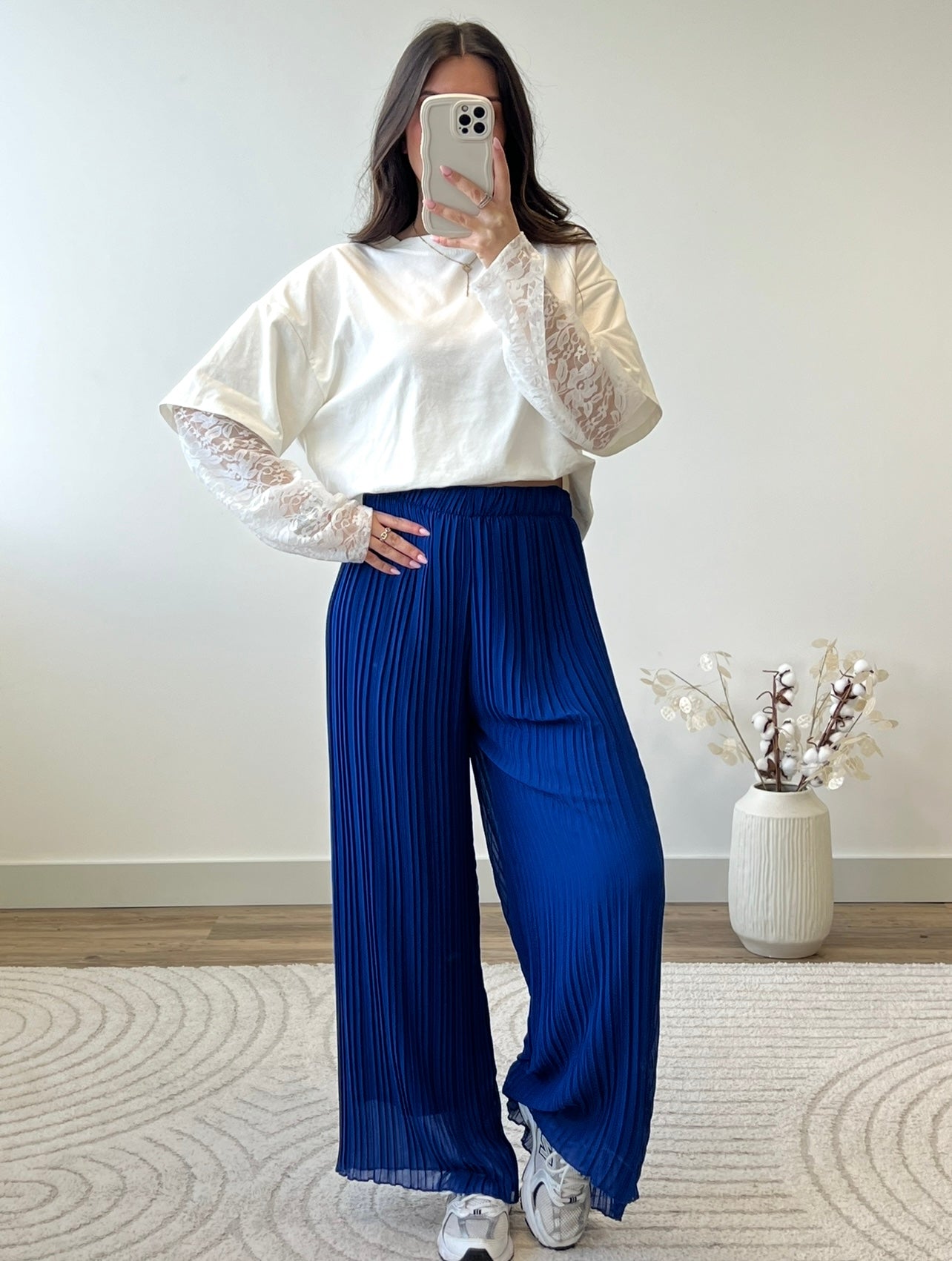 PANTALON MILA BLEU ROI