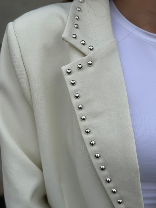 BLAZER SALOMÉ CRÈME