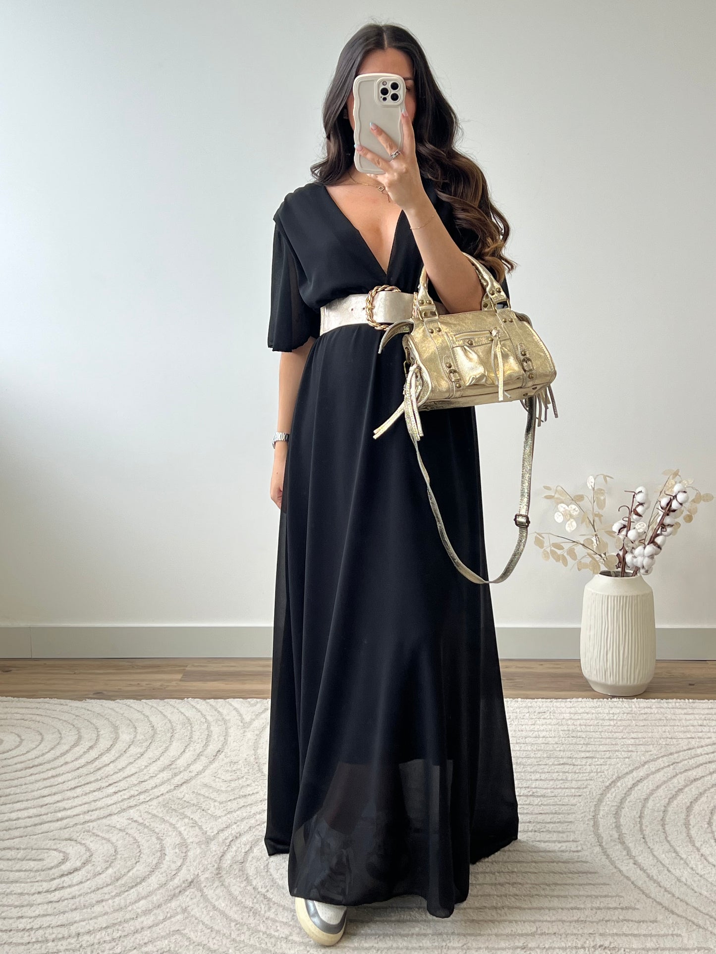 ROBE NOIR BIANCA