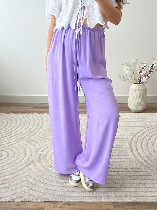 PANTALON FANNY LILAS (PETITE & GRANDE)