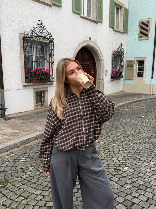 VESTE SALOMÉ CHOCO