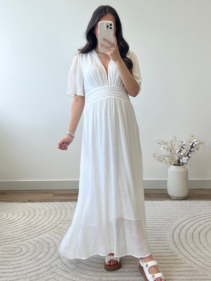 ROBE CLÉO BLANCHE