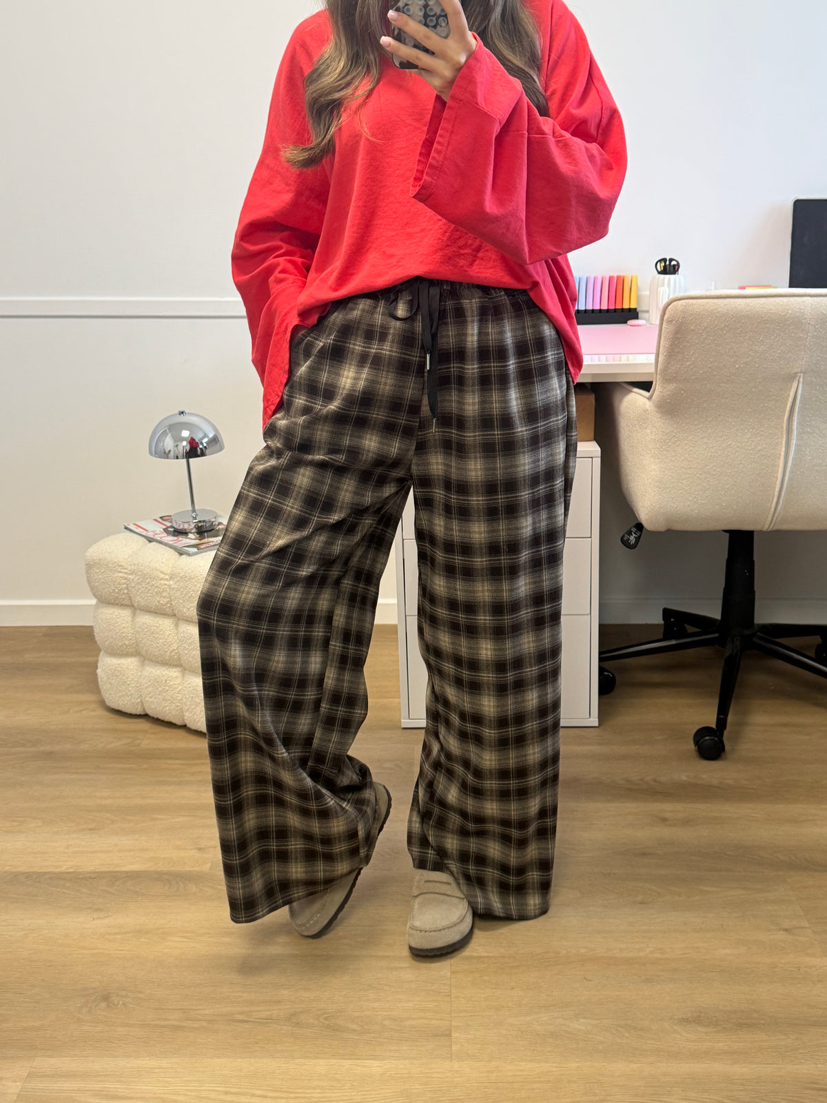 PANTALON BRUNO CHOCO
