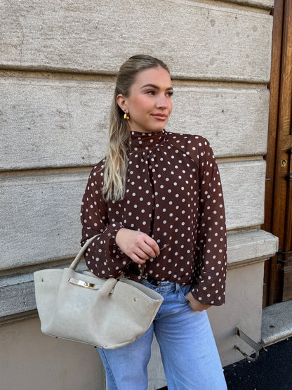 BLOUSE BLAIR CHOCO