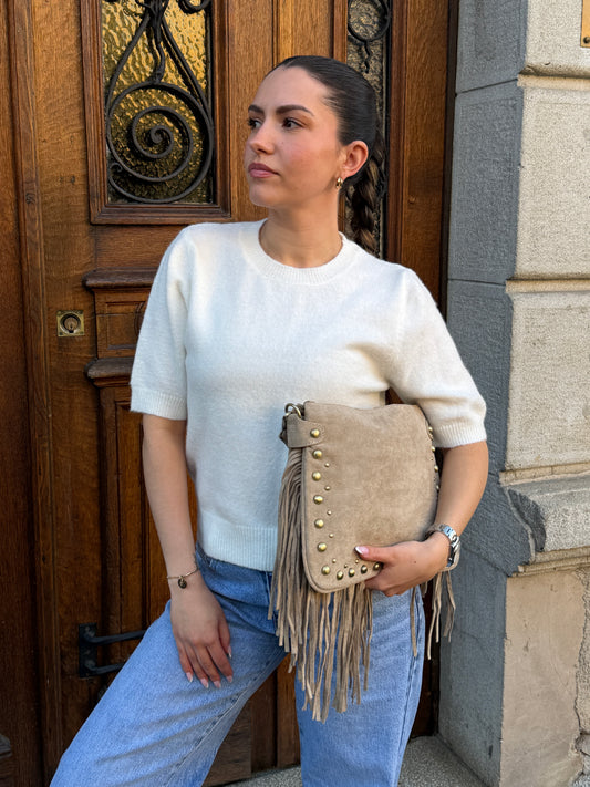 SAC FRANGE BEIGE
