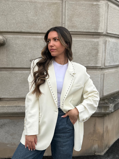 BLAZER SALOMÉ CRÈME