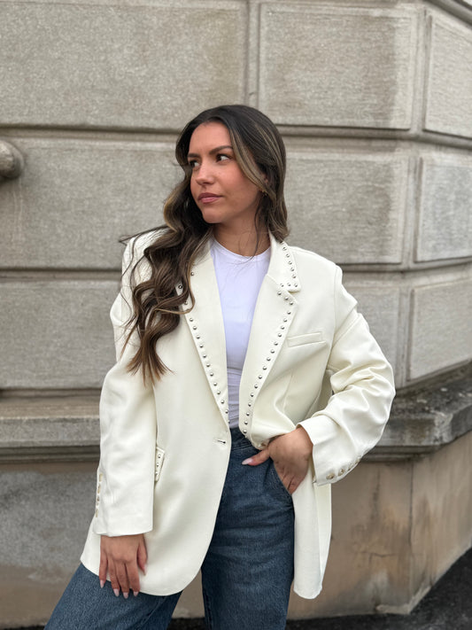 BLAZER SALOMÉ CRÈME