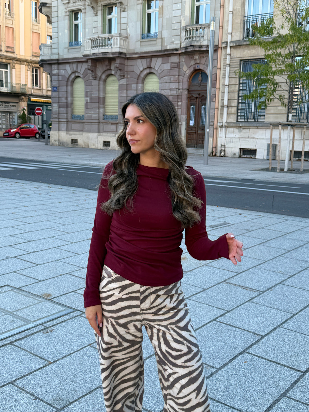 TOP CÉCILE BORDEAUX