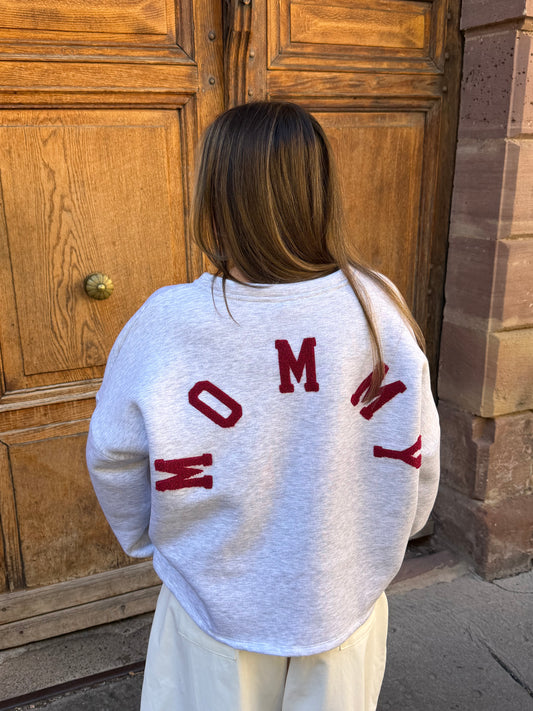 PULL MOMMY BORDEAUX