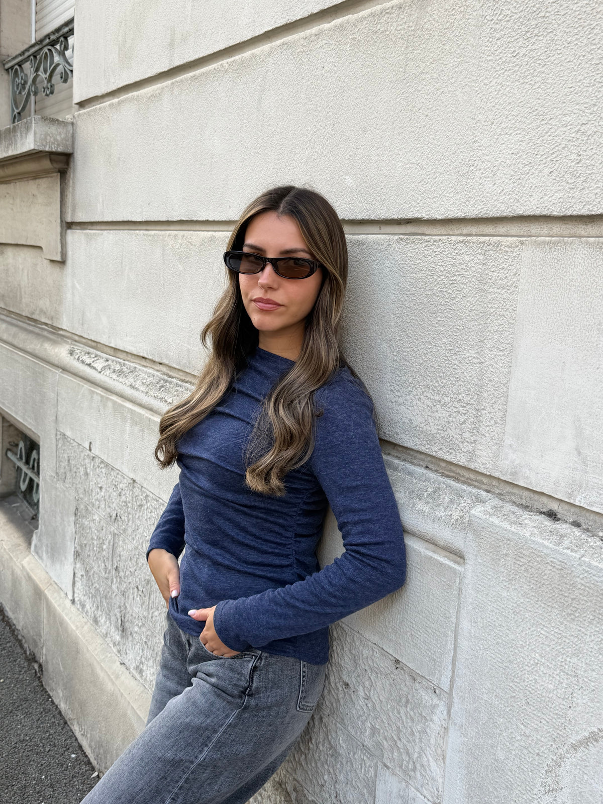 TOP CÉCILE MARINE