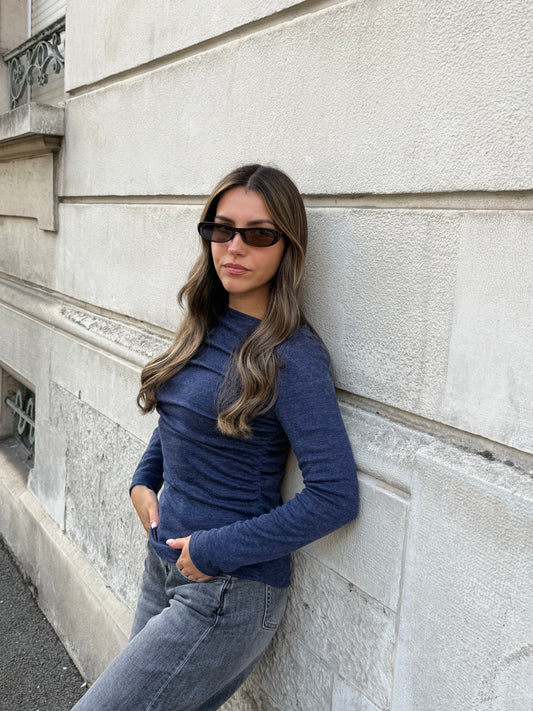 TOP CÉCILE MARINE