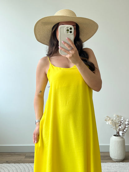 ROBE AURORE JAUNE