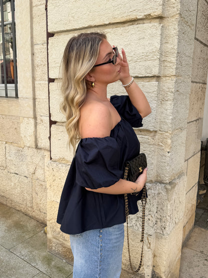 BLOUSE GABY MARINE