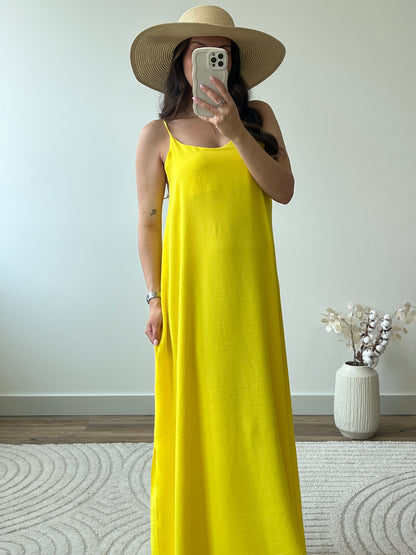 ROBE AURORE JAUNE