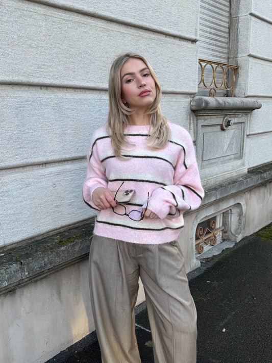 PULL MANON ROSE