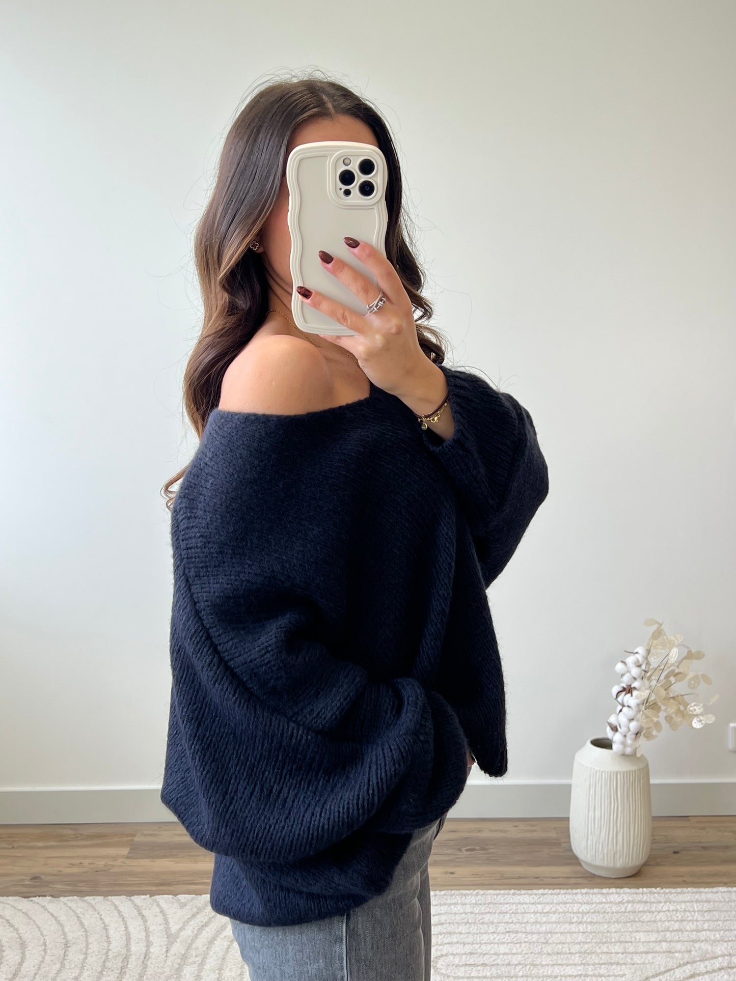 PULL ANA BLEU MARINE