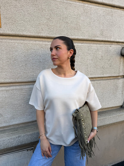 T-SHIRT LISON BEIGE