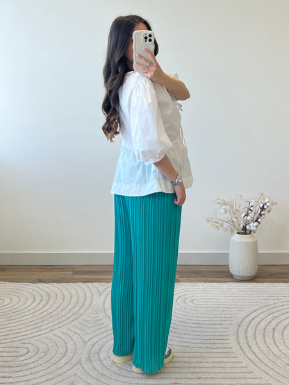 PANTALON MILA TURQUOISE