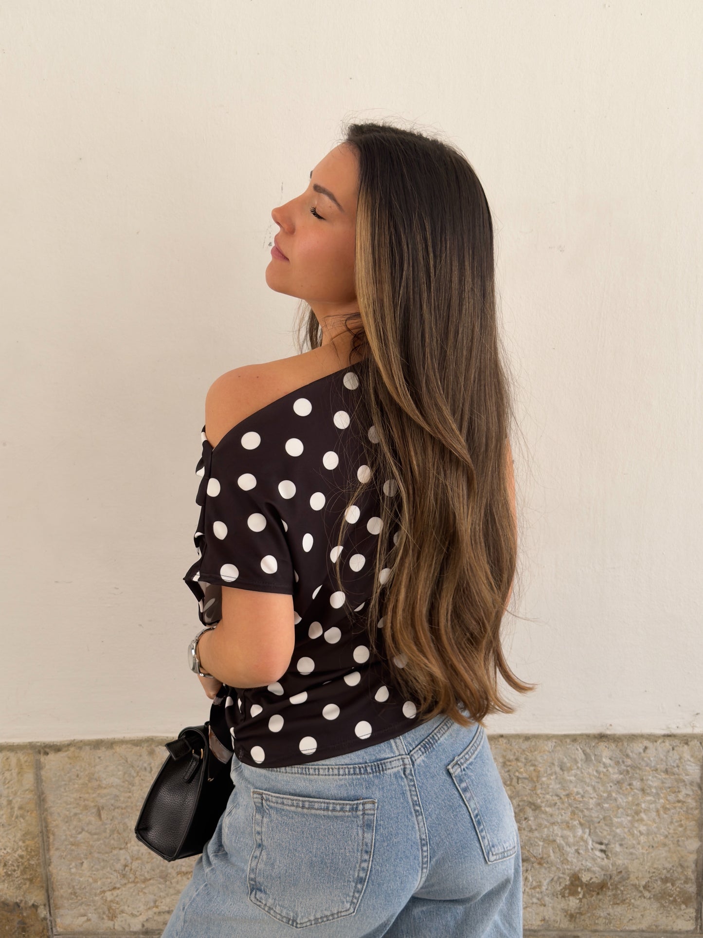 TOP ISAURE NOIR