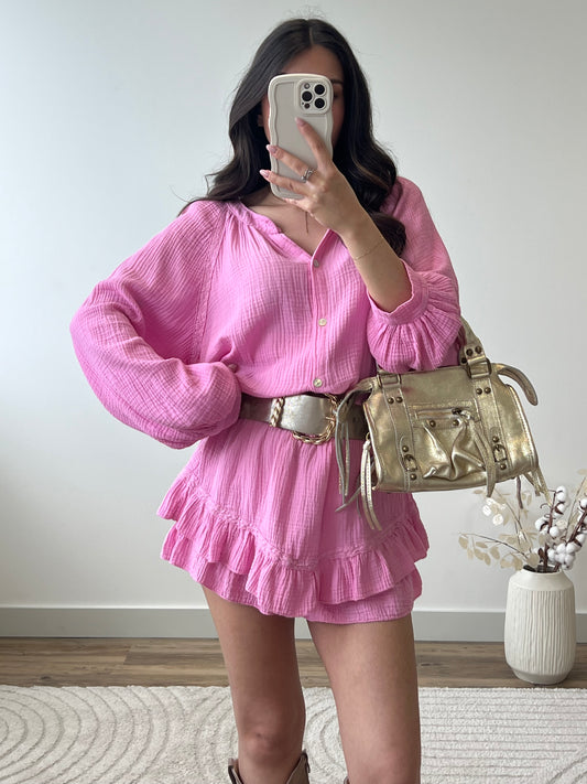 CHEMISE AYA ROSE