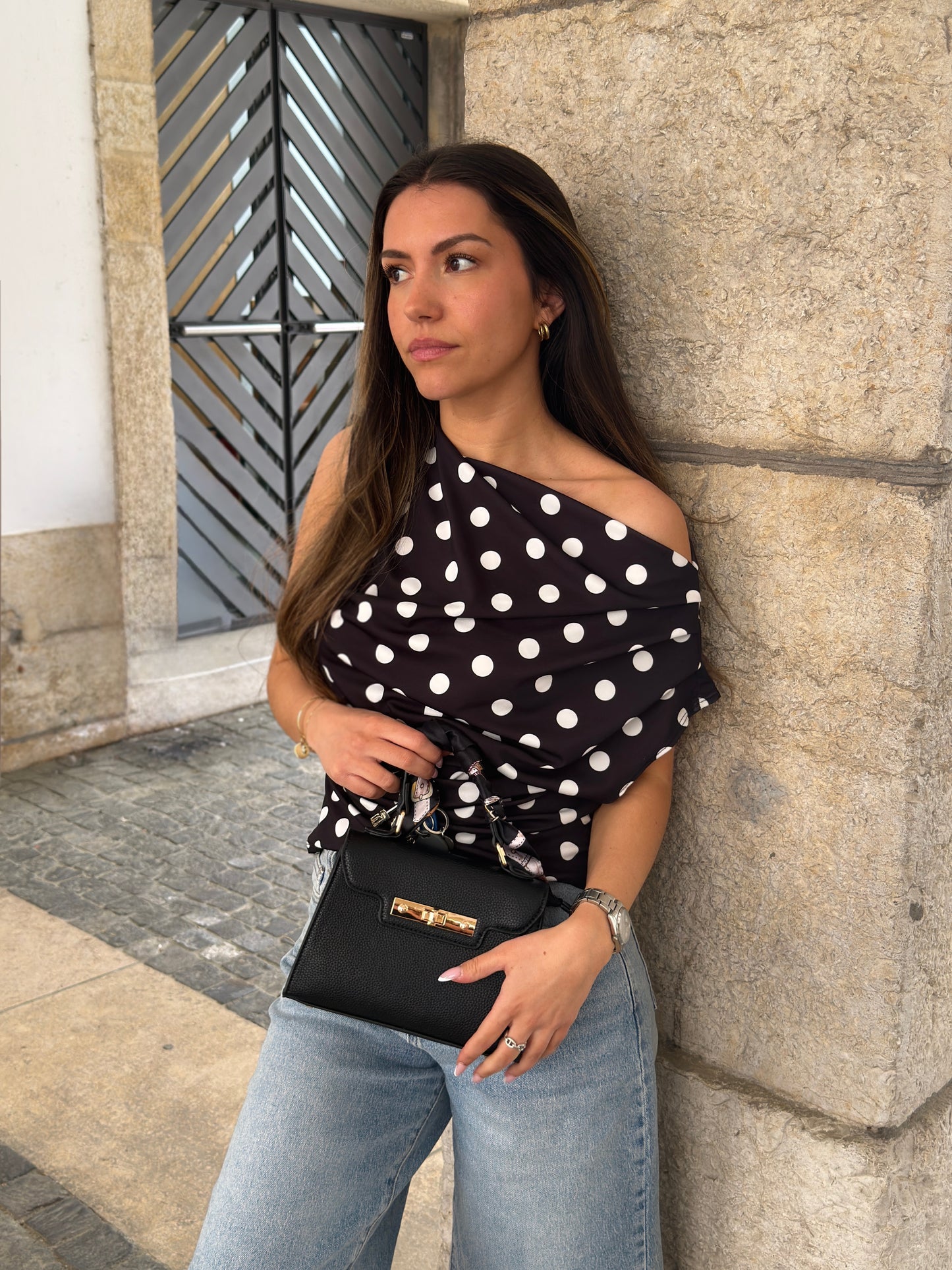 TOP ISAURE NOIR