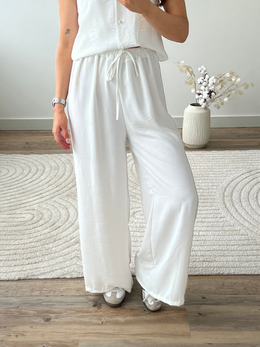 PANTALON FANNY BLANC