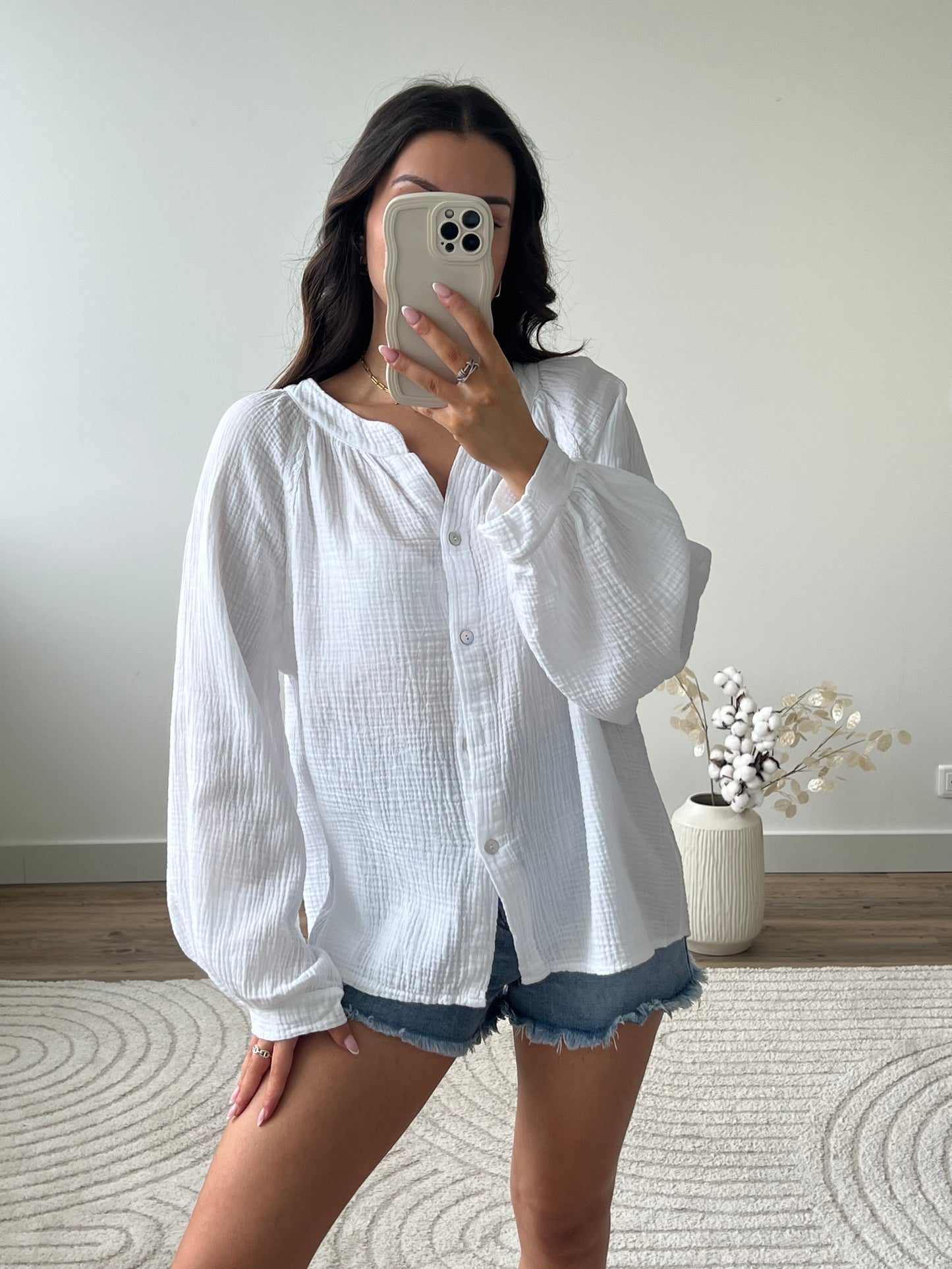 CHEMISE AYA BLANCHE