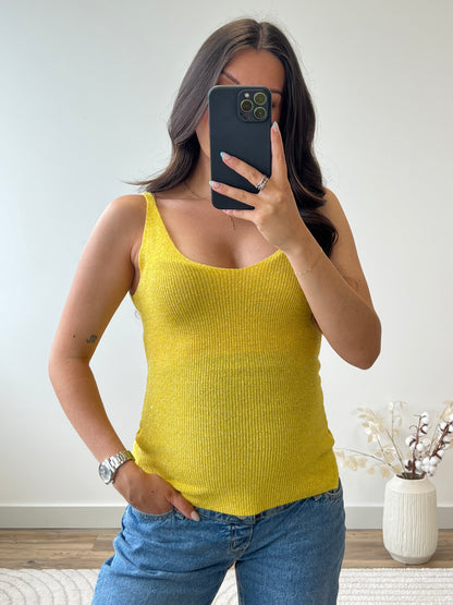 TOP LOLA JAUNE