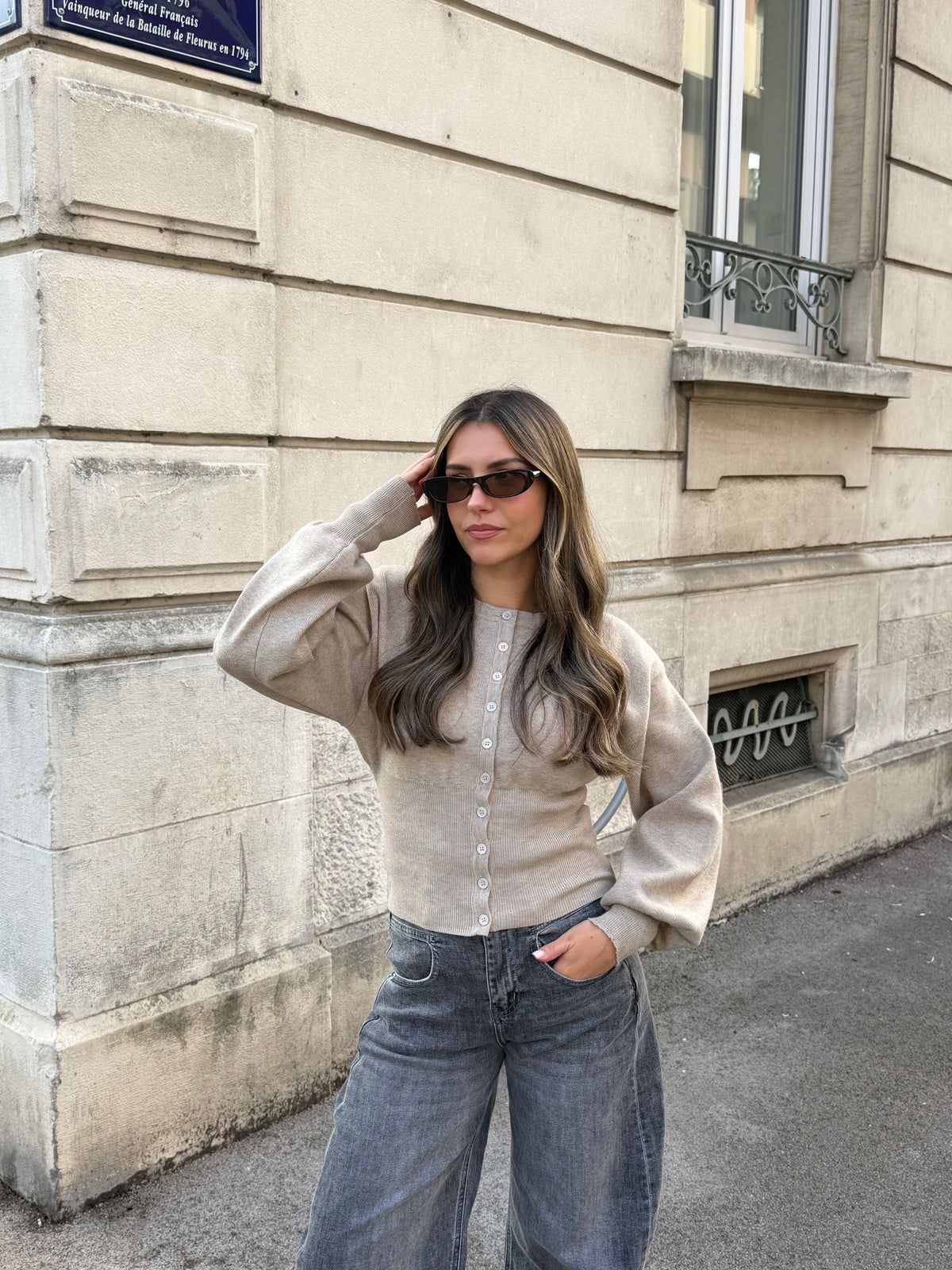 GILET EDEN BEIGE