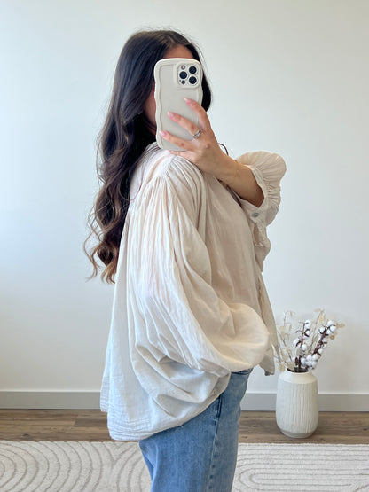 BLOUSE ELO BEIGE