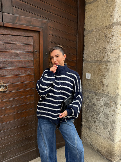 GILET PAULA MARINE