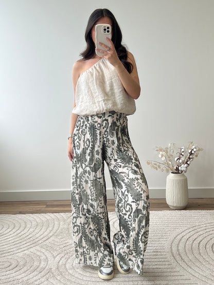 PANTALON AMALIA CASHMERE KAKI