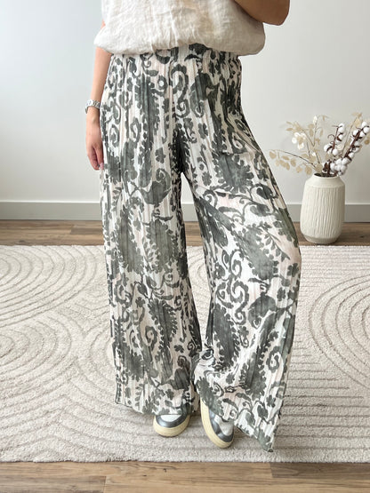 PANTALON AMALIA CASHMERE KAKI