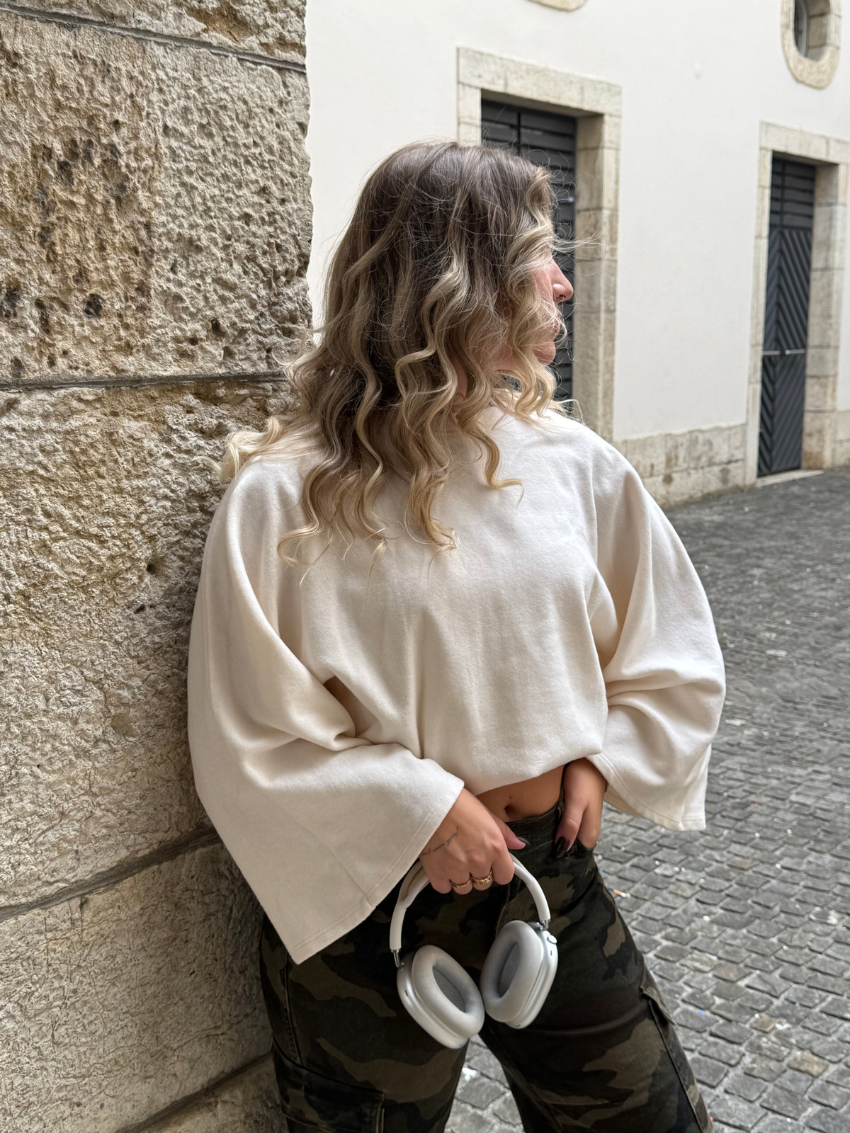 PULL DORIANE ÉCRU