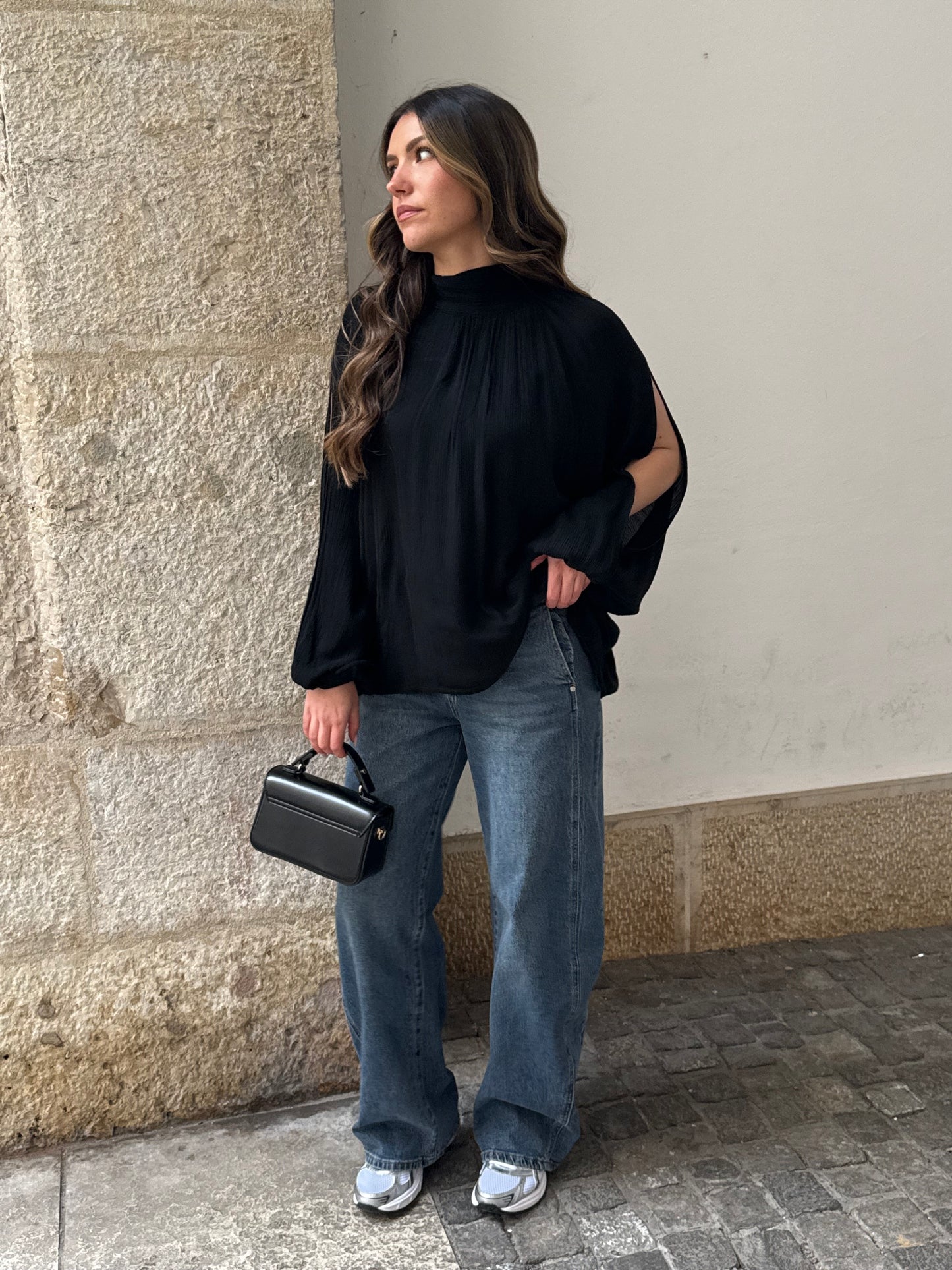 BLOUSE MAËLYS NOIR