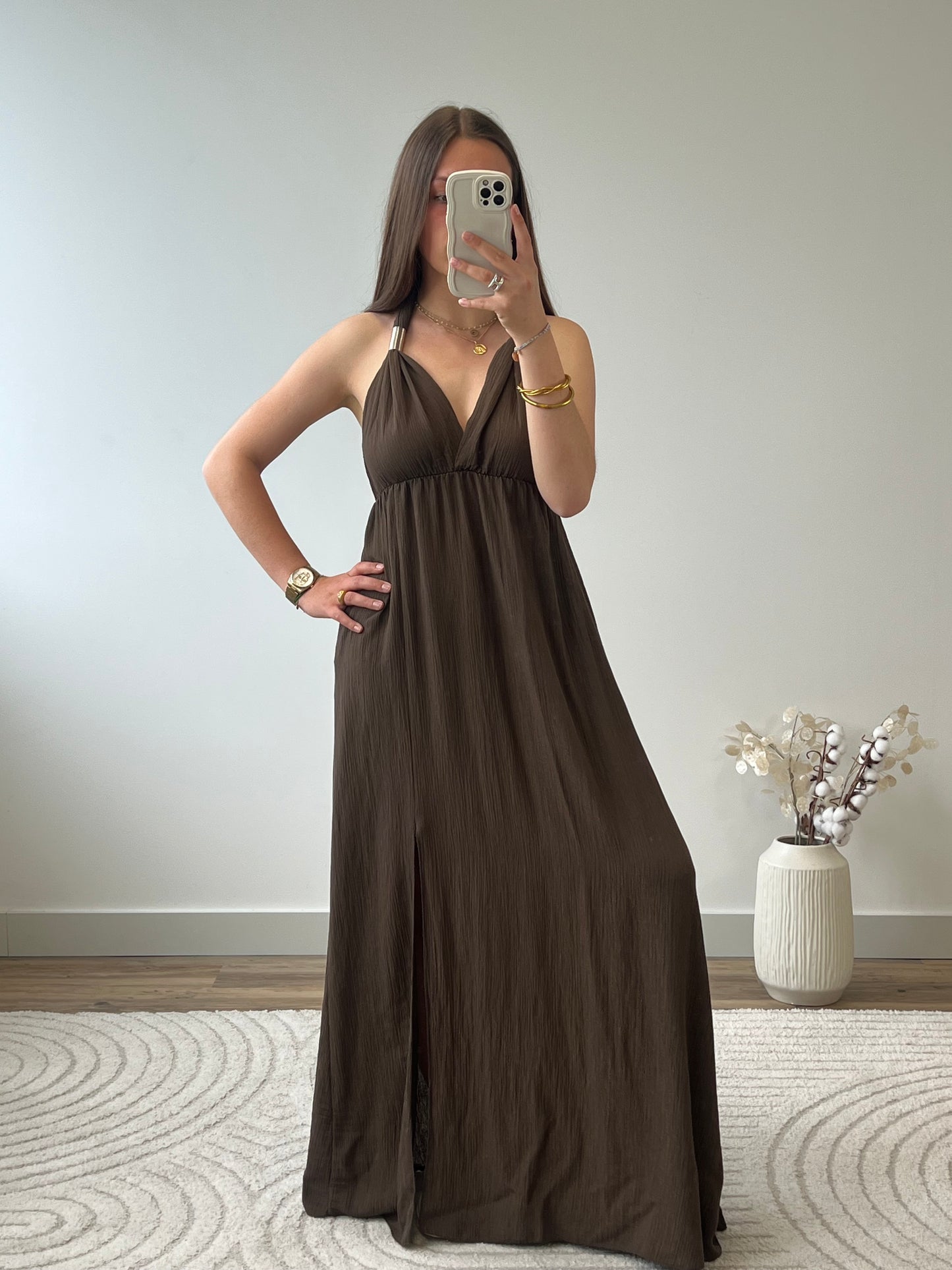 ROBE LANA CHOCO