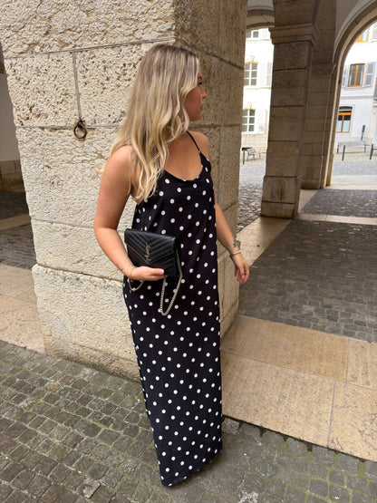 ROBE AURORE À POIS