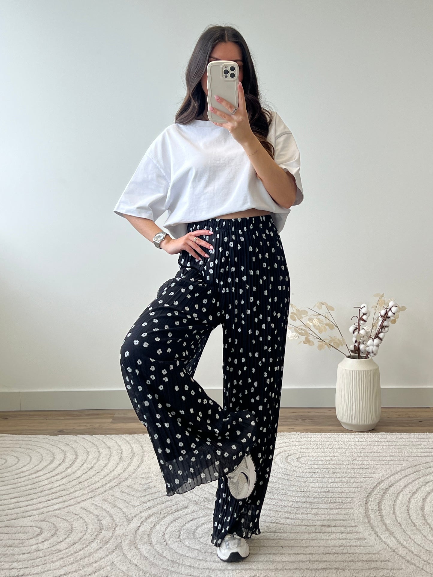 PANTALON AMALIA MARGUERITE NOIR