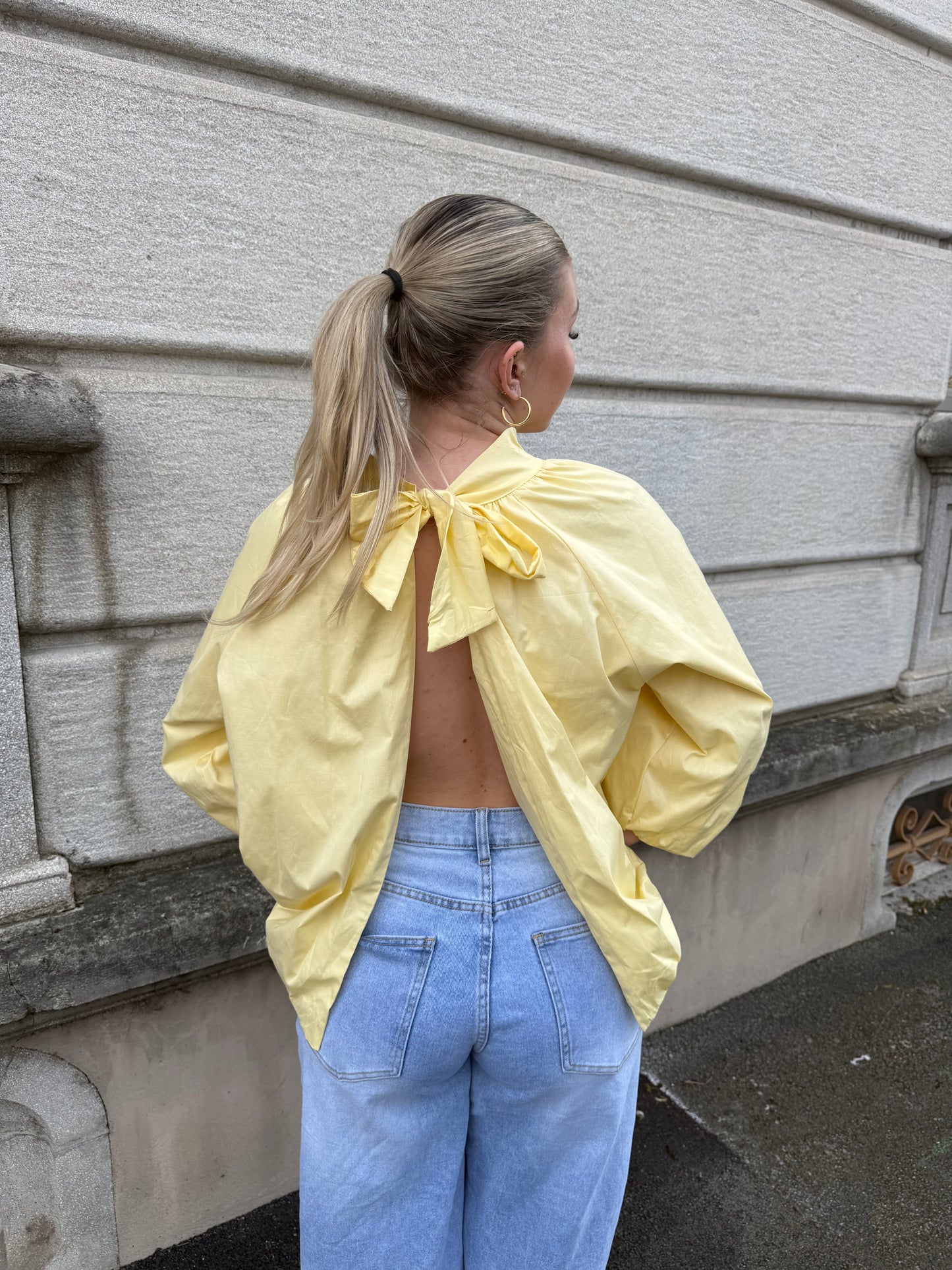 BLOUSE YSÉE JAUNE