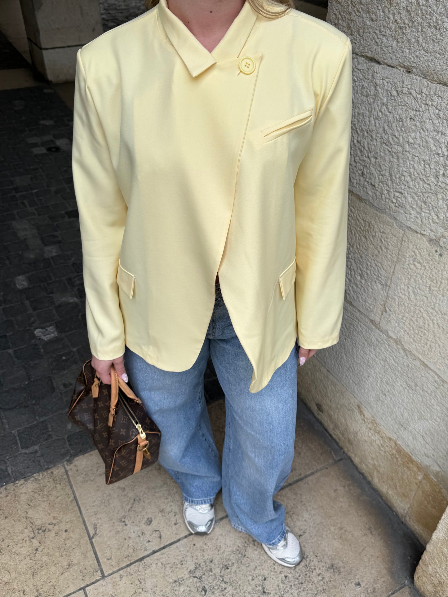 BLAZER AMBRE JAUNE
