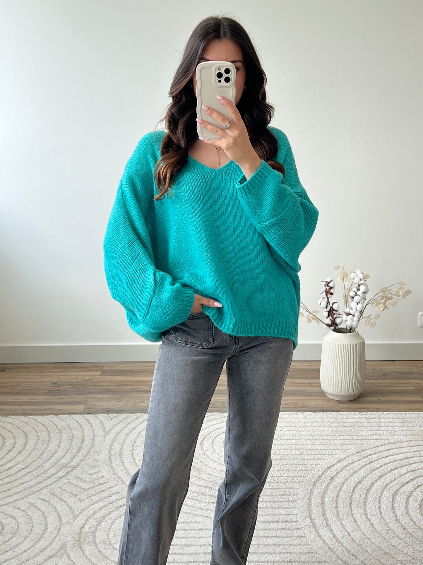 PULL ANA TURQUOISE