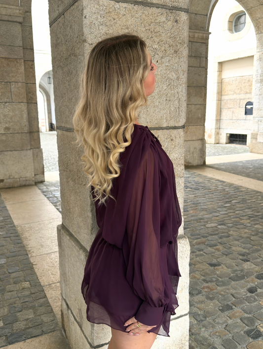 ROBE GIULIA BORDEAUX