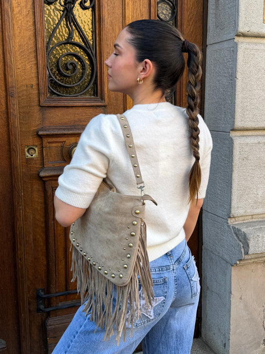 SAC FRANGE BEIGE
