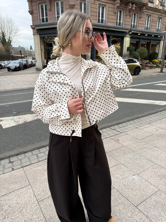 TOP ISA COL MONTANT CRÈME